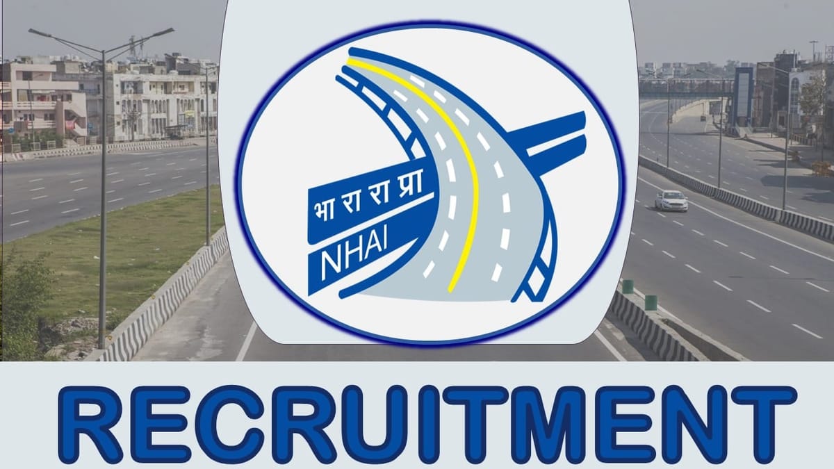 NHAI Recruitment 2023: Notification Out, Check Post, Age, Qualification, Pay Scale and Other Essential Details