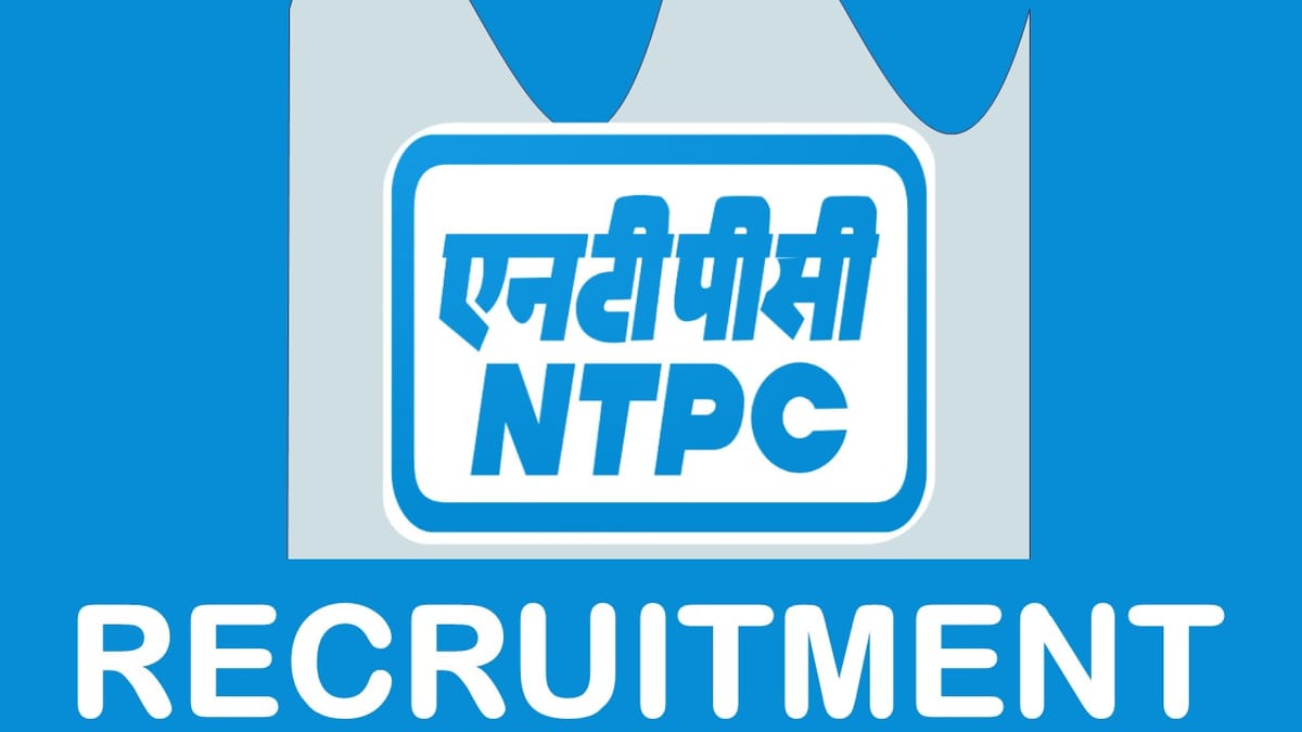 NTPC Recruitment 2023 for Associate: Check Qualification, Age Limit and Process to Apply