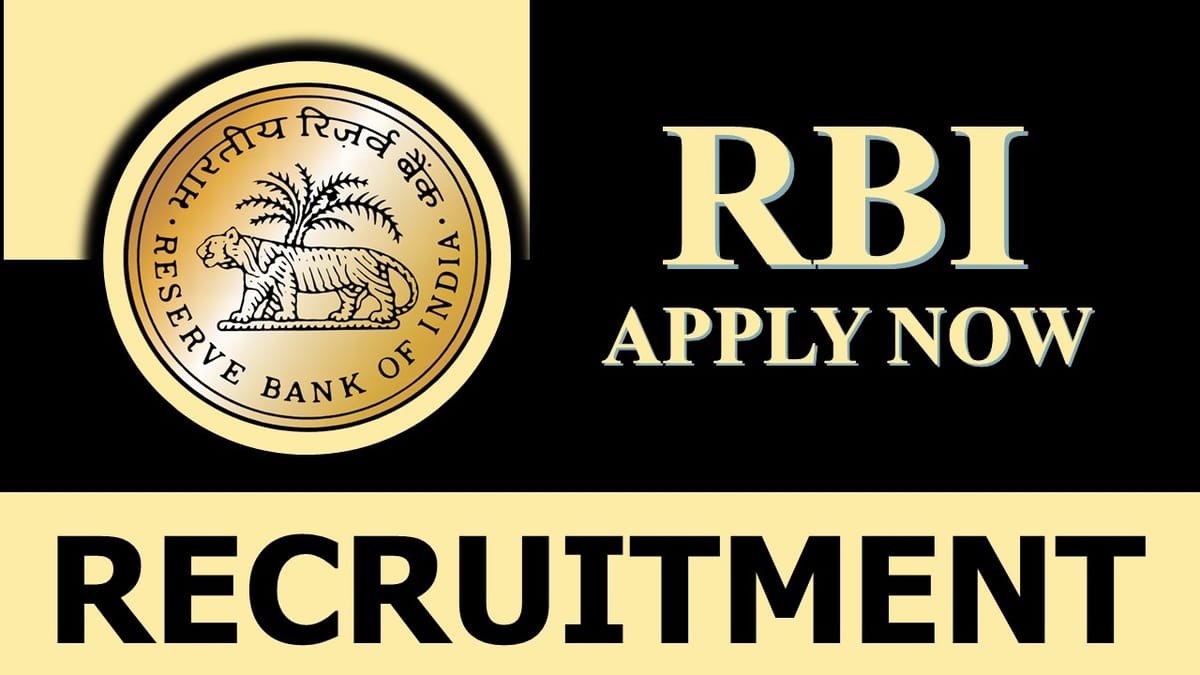 RBI Recruitment 2023: Check Post, Vacancy, Qualification, Salary and Other Important Details