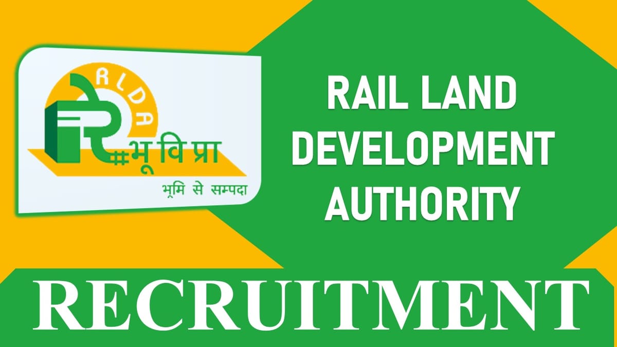 RLDA Recruitment 2023: Check Posts, Eligibility, Pay Scale, Selection Process and How to Apply