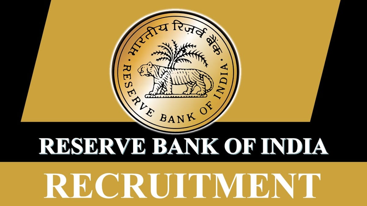 RBI Recruitment 2023: Notification Out, Check Post, Qualification,  Experience, Salary and How to Apply