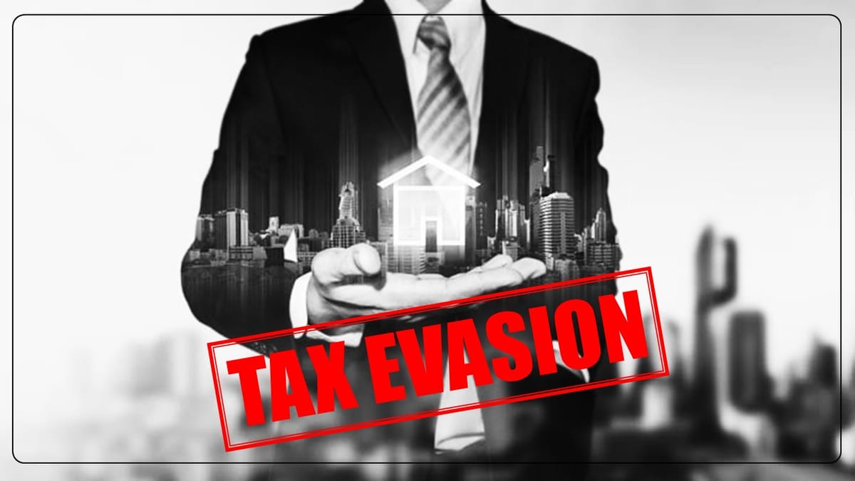 Income Tax Department raids on 5 realtors; Rs.400 Crore Tax Evasion detected