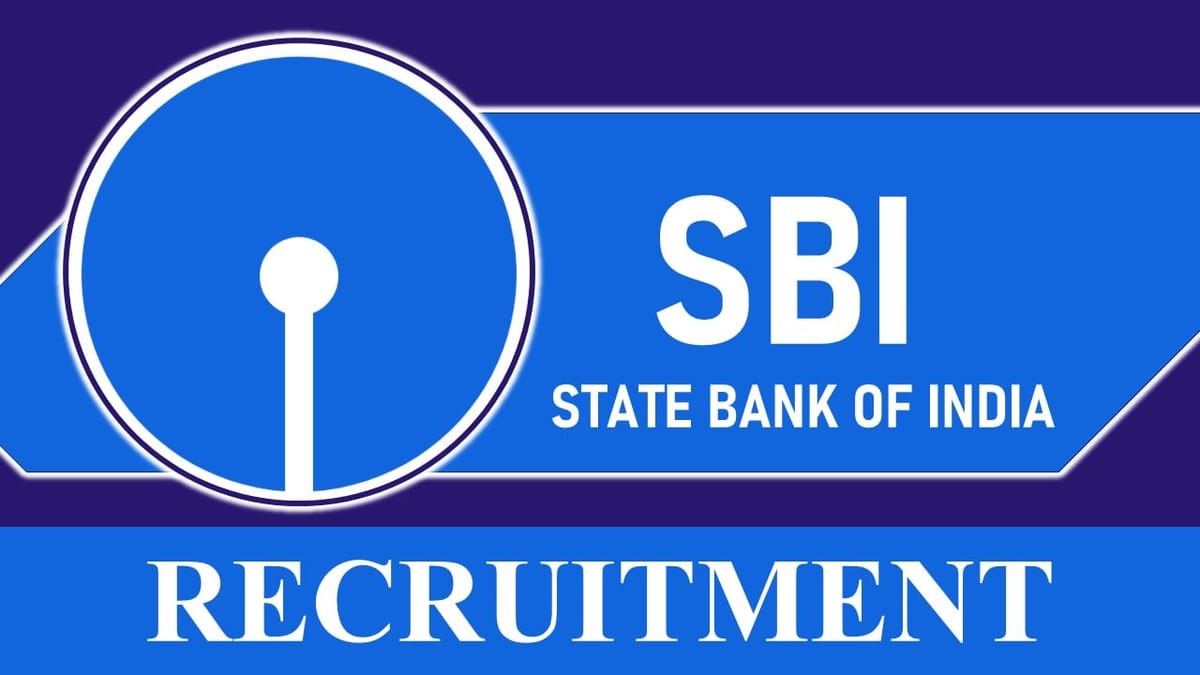 SBI Recruitment 2023: Annual CTC up to 60 Lakhs, Check Posts, Vacancies, Qualification and Process to Apply