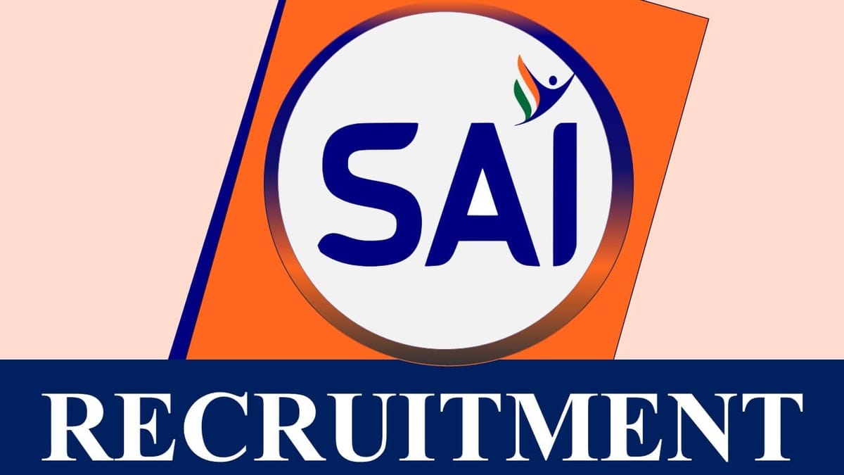 SAI Recruitment 2023: Monthly Salary Up to 100000, Check Vacancy, Post, Age, Qualification and Process to Apply