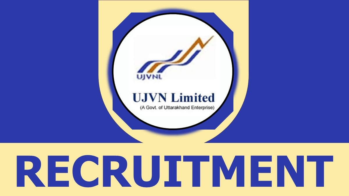UJVNL Recruitment 2023: Notification Out for Apprenticeship, Check Salary, Qualification, Age, Selection Procedure and How to Apply