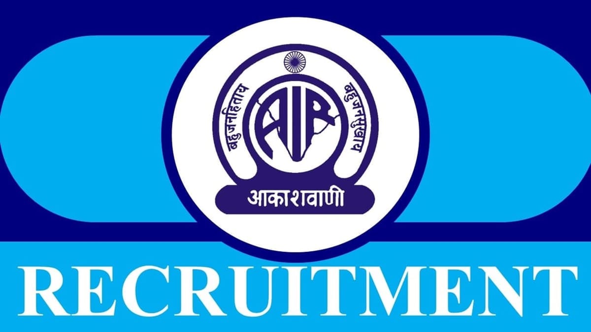 All India Radio Recruitment 2023: Notification Out, Check Post, Vacancies, Age and Other Important Details
