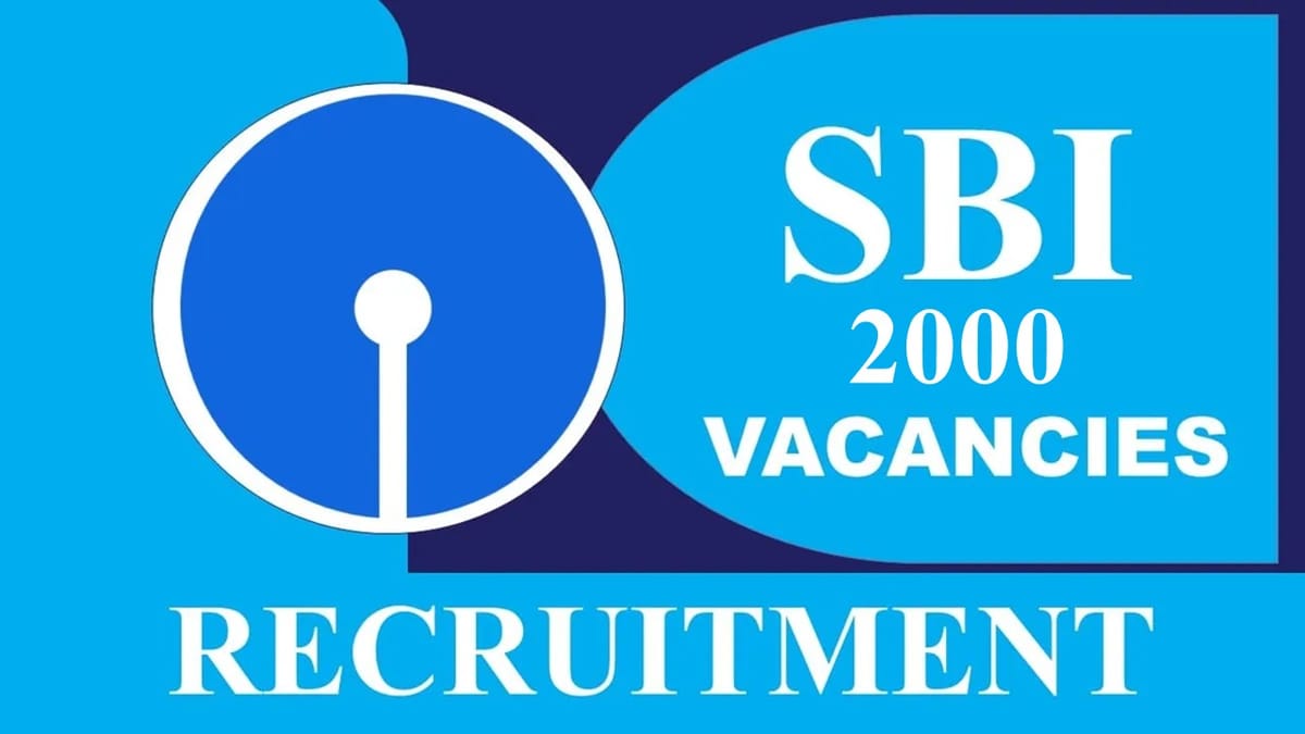 SBI Recruitment 2023: Notification Out for Mega Vacancies, Check Posts, Qualification, Age and How to Apply