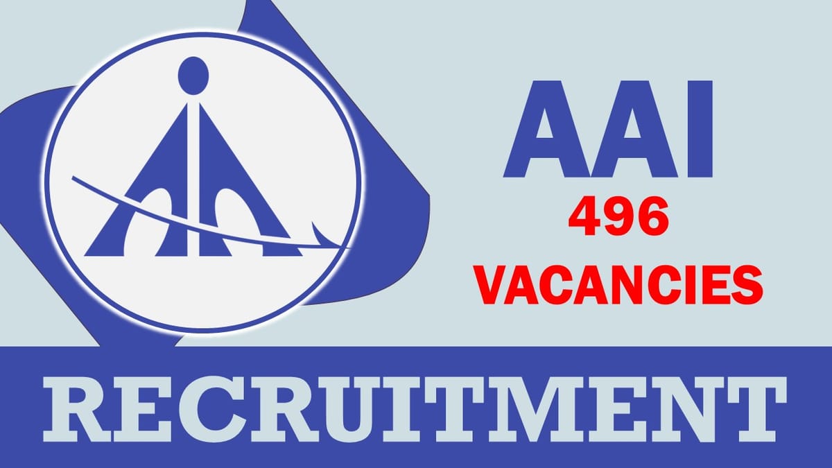 Airport Authority of India Recruitment 2023: New Notification Out, Check Post, Age, Qualification, Salary and Process to Apply