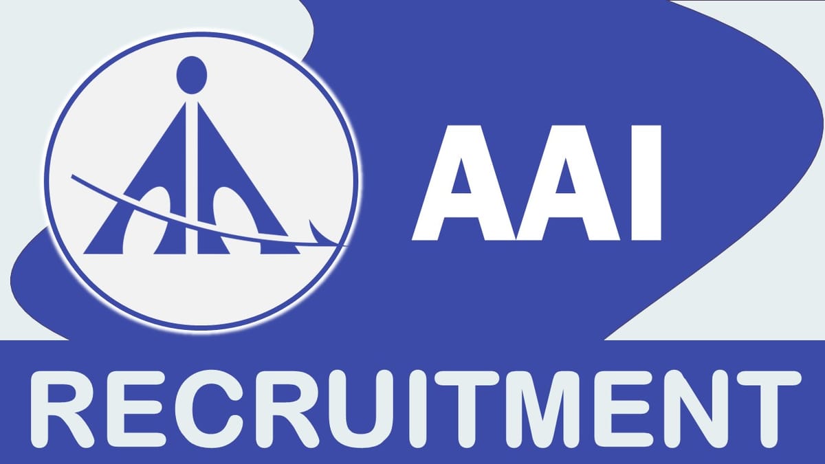 AAI Recruitment 2023: New Opportunity Out, Check Post, Qualification and Other Details