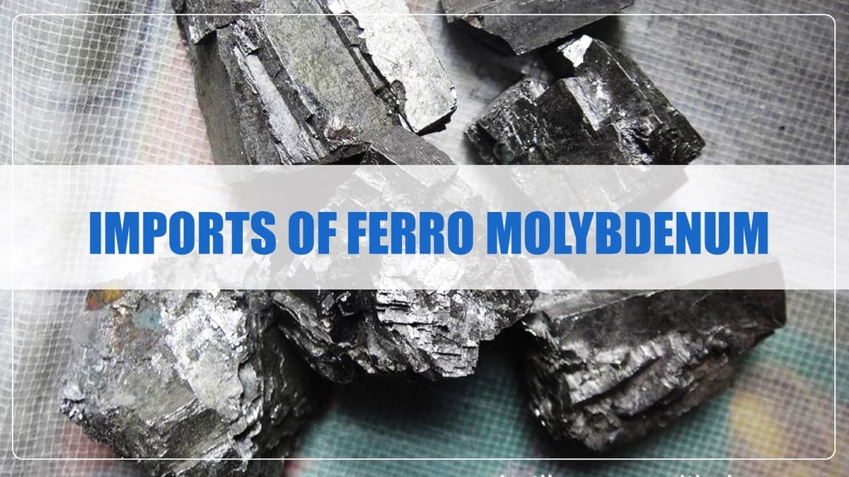 CBIC imposed Bilateral Safeguard Duty on imports of Ferro Molybdenum from Republic of Korea