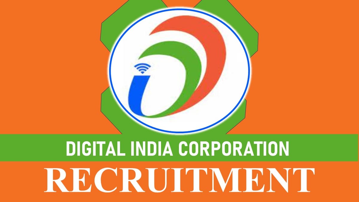 DIC Recruitment 2023: Check Post, Age, Qualification, Salary, Selection Process and Further Information