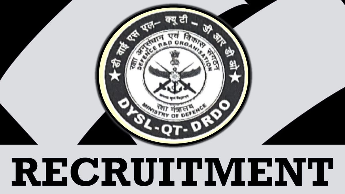 DRDO Recruitment 2023: Notification Out, Check Post and Vacancies, Age, and Other Vital Information