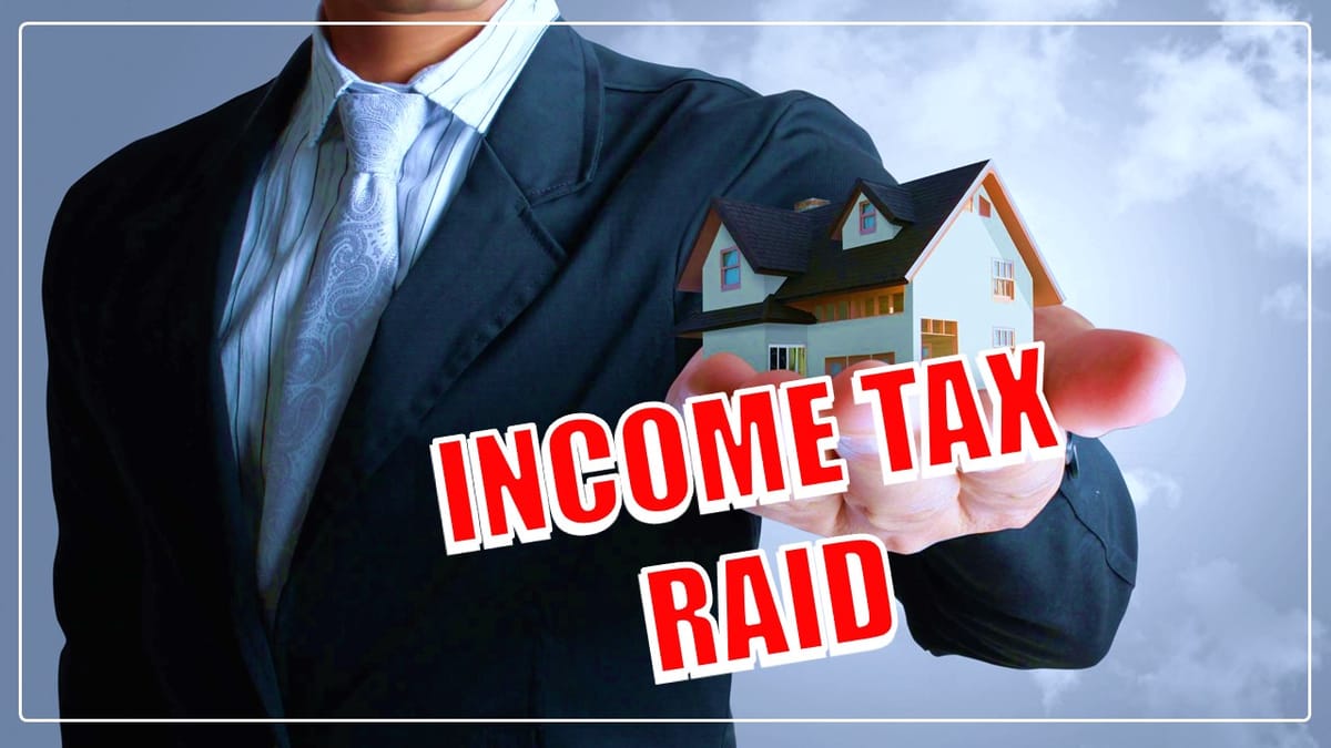 Income Tax Department raids on Land and Real Estate Traders