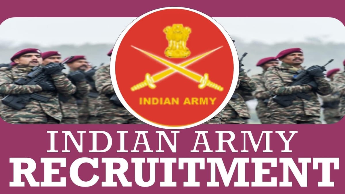 Indian Army Recruitment 2023: Monthly Salary Up to 81100, Check Vacancies, Posts, Age, Qualification and Process to Apply