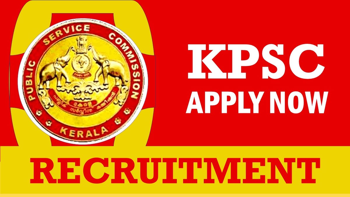 KPSC Recruitment 2023: Notification Out for 24 Vacancies, Check Post, Qualification, Salary and Applying Procedure