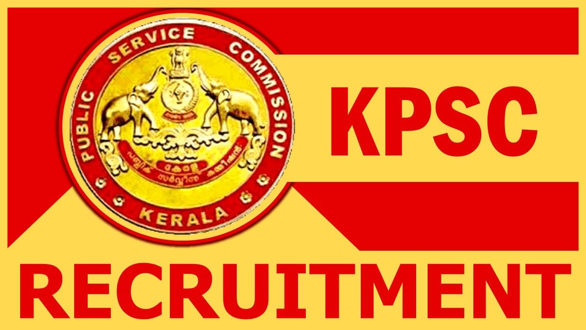 KPSC Recruitment 2023: New Notification Out, Check Posts, Vacancies, Age, and Process to Apply