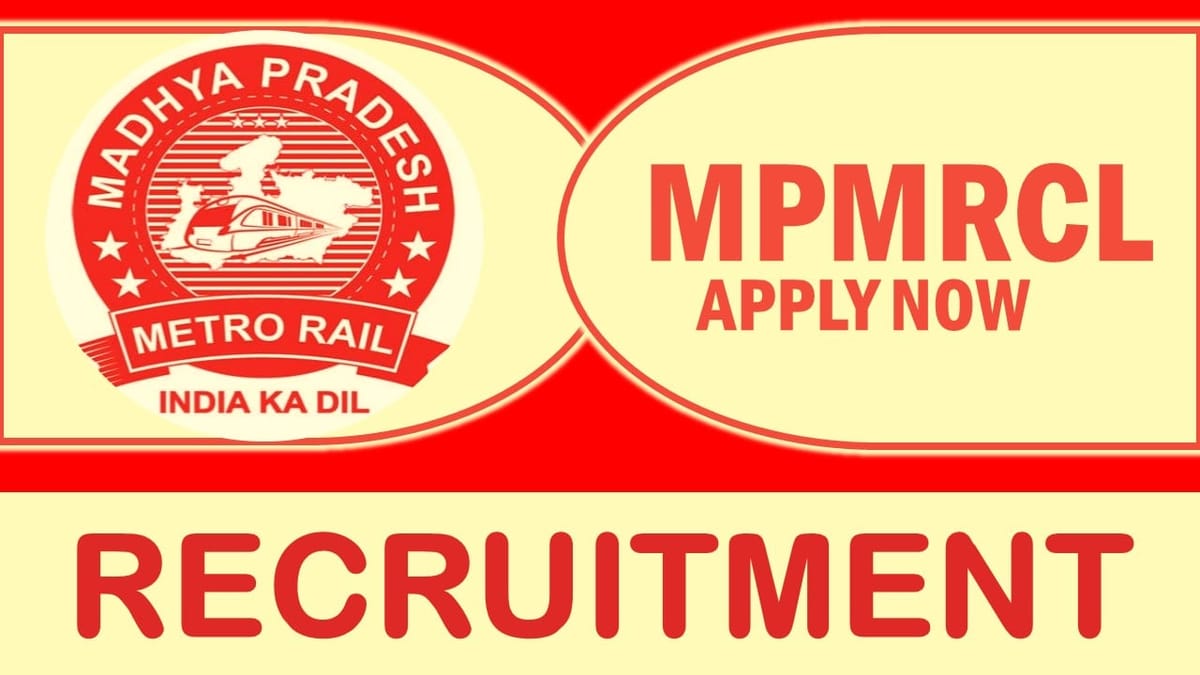 MPMRC Recruitment 2023: Monthly Salary Upto 260000, Check Posts, Qualification and Other Details