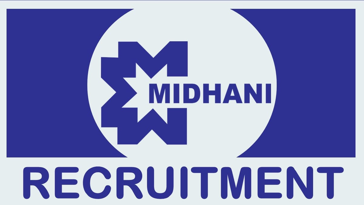 MIDHANI Recruitment 2023: Monthly Salary upto 320000, Check Qualification, Posts, Vacancy and How to Apply