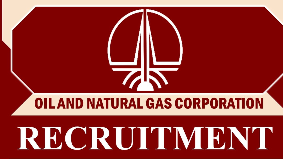 ONGC Recruitment 2023: New Opportunity Out, Check Post, Vacancies, Age, Salary, Experience and Process to Apply