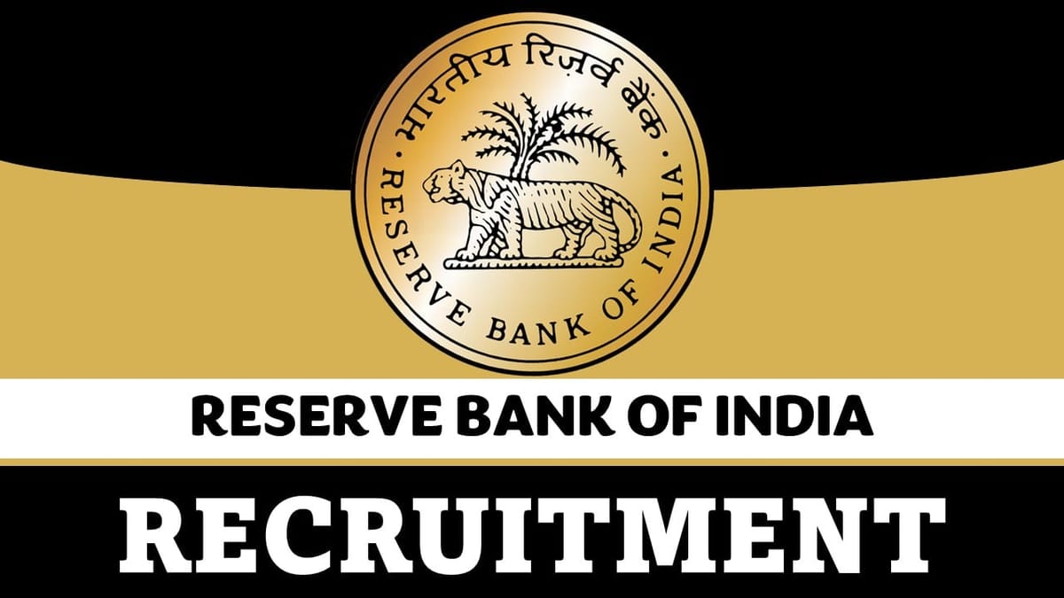 Reserve Bank of India Recruitment 2023: Check Post, Age, Qualification, Salary, Selection Process and  How to Apply