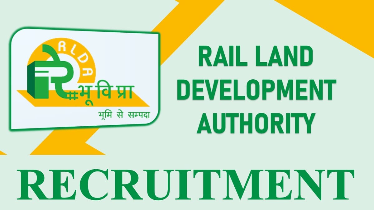 RLDA Recruitment 2023: Check Post, Paye Scale, Eligibility, Selection Process and How to Apply