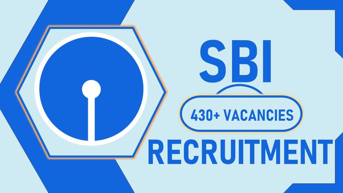 SBI Recruitment 2023: Last Date Extended, Check Posts, Qualification, Pay Scale and Other Details