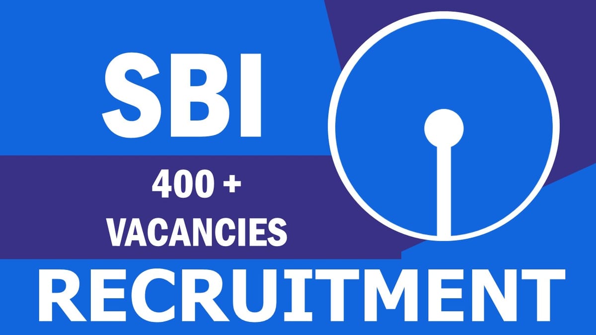 SBI Recruitment 2023: Apply Fast for Multiple posts, Last Date Approaching