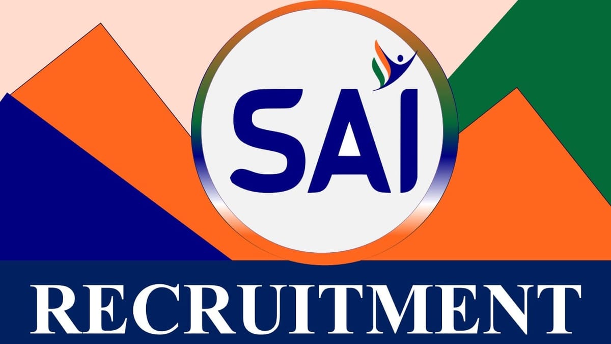 SAI Recruitment 2023: Monthly Salary Up to 80250, Check Post, Qualification, and Other Vital Details