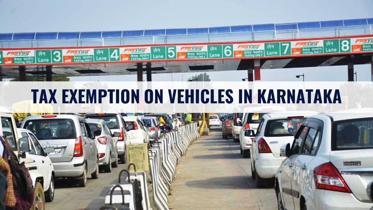 Tax Exemption on Tourist vehicles in Karnataka for celebration of Dasara festivities