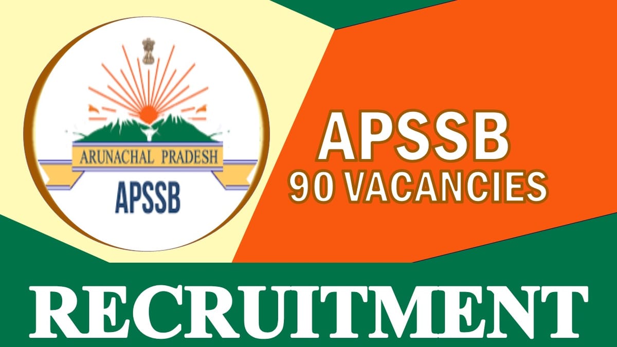 SSB Arunachal Pradesh Recruitment 2023: New Notification Out for 90 Vacancies, Check Post, Age, Qualification, Salary and Process to Apply