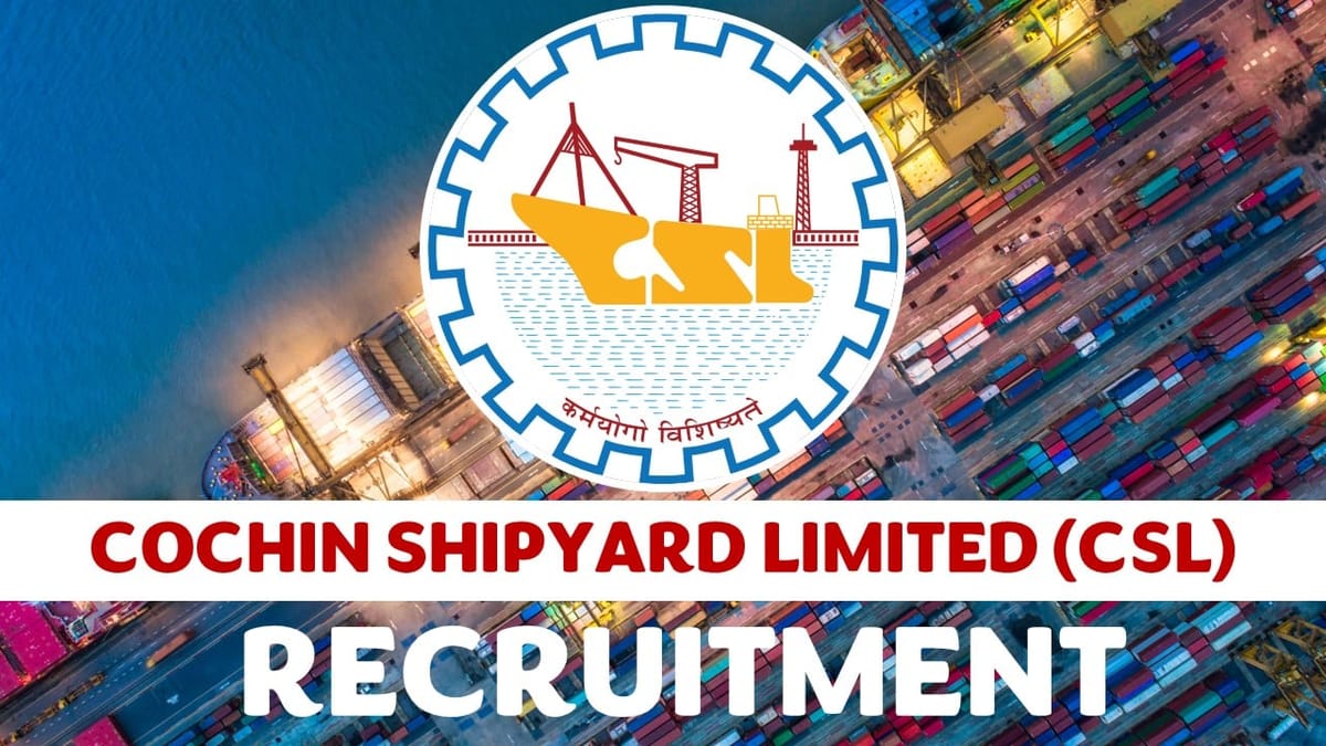 CSL Recruitment 2023: Check Post, Qualification, Age Limit and Other Information