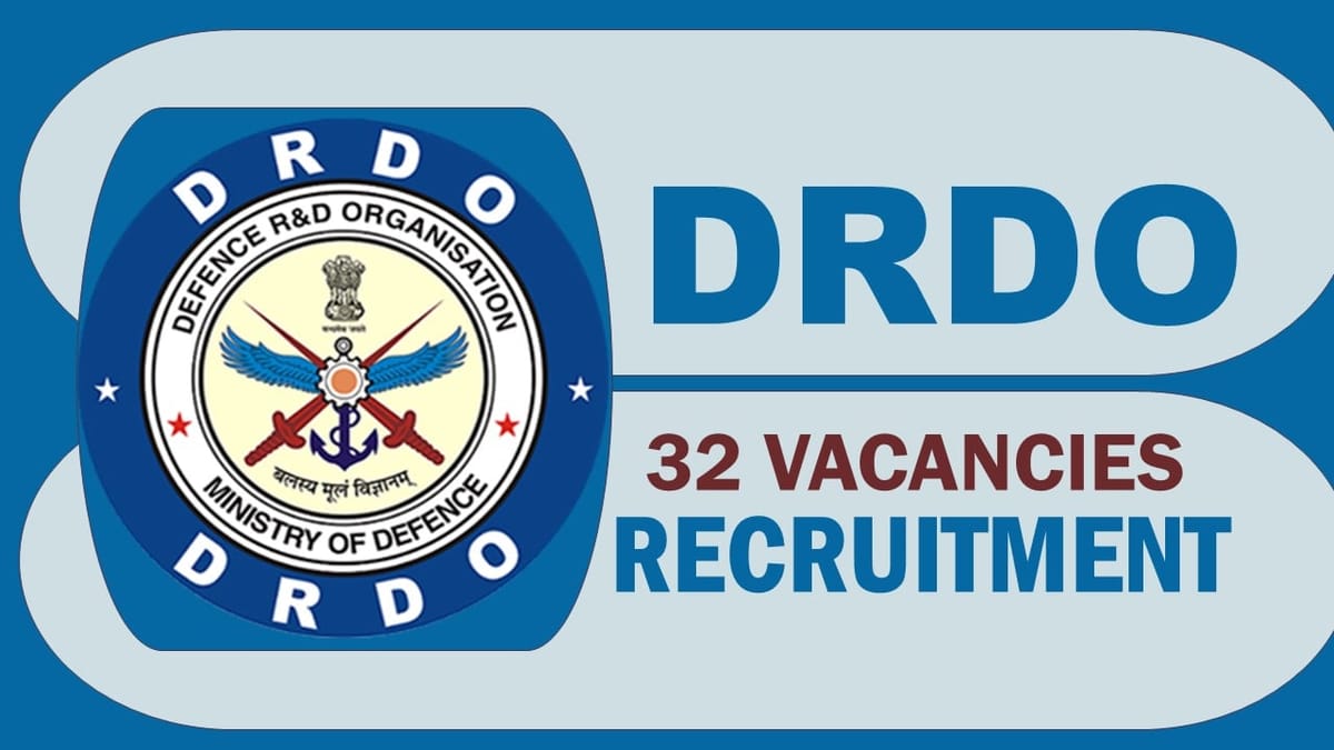DRDO Recruitment 2023: Notification Out for 30+ Vacancies, Check Post, Qualifications, Salary and How to Apply