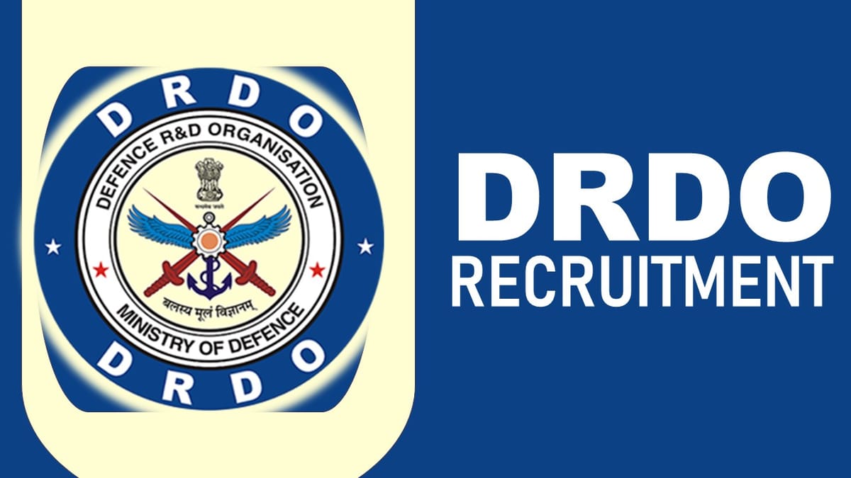 DRDO Recruitment 2023: Check Post, Vacancy, Qualification, Age, Salary, Selection Process and How to Apply
