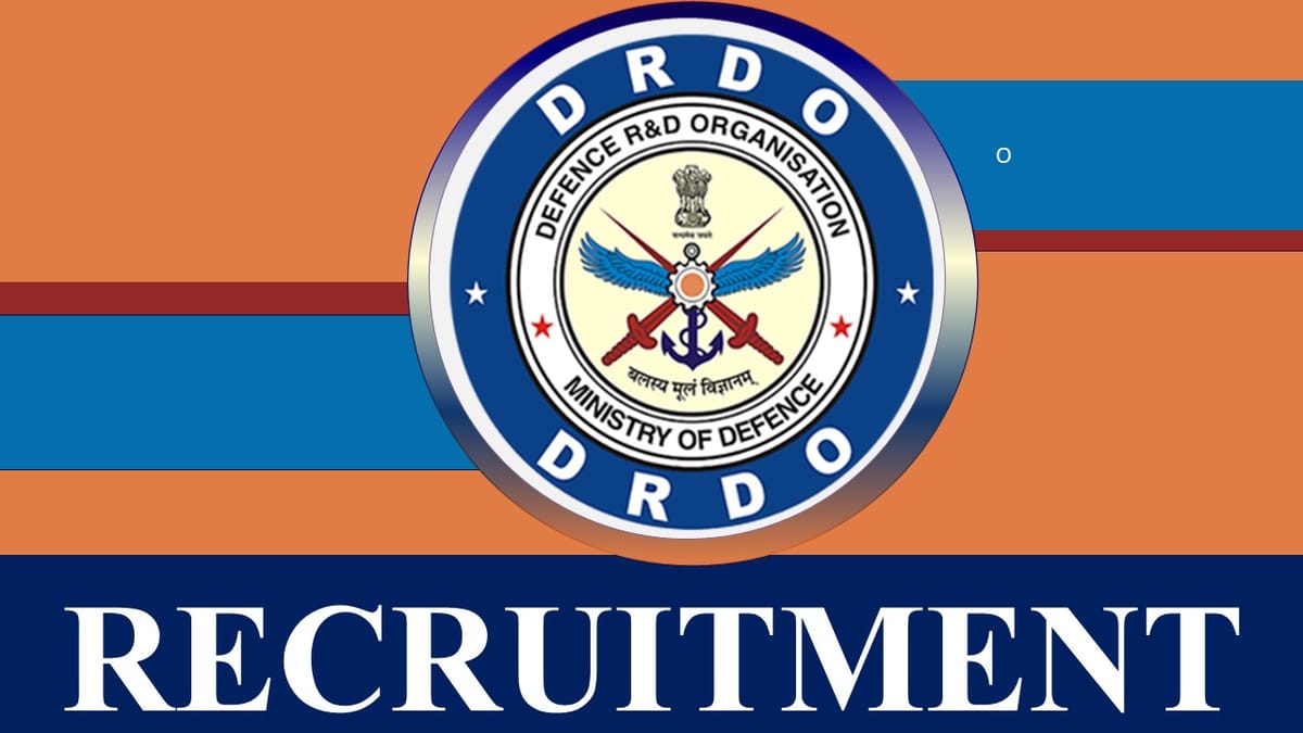 Defence Research and Development Organisation Recruitment 2023: Check Vacancies, Post, Age, Salary, Qualification and Other Vital Details