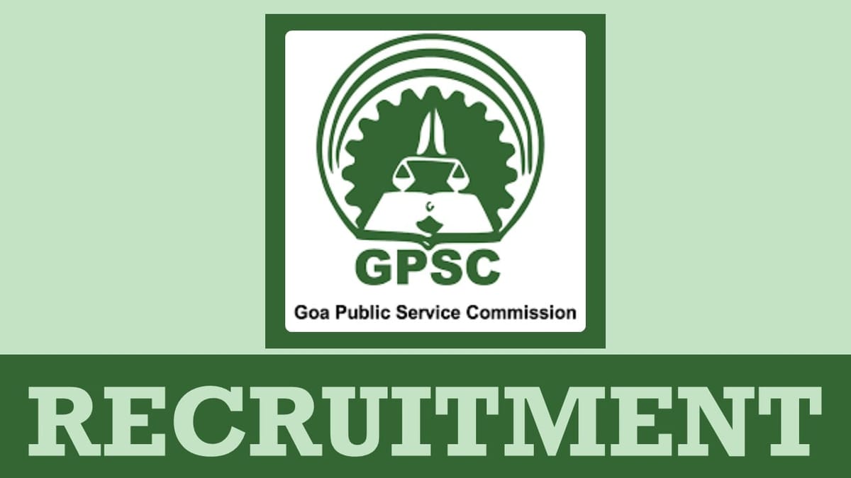 GPSC Recruitment 2023: Monthly Salary Upto 35400, Check Post, Age, Qualifications, Selection Process and How to Apply