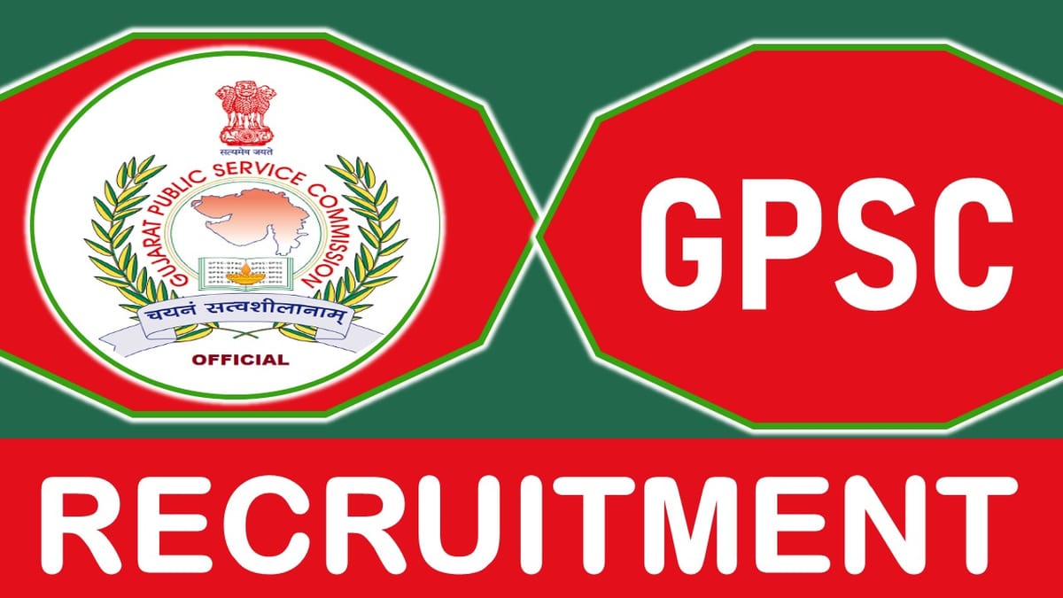 GPSC Recruitment 2023: Check Post, Qualification, Salary and Other Important Details