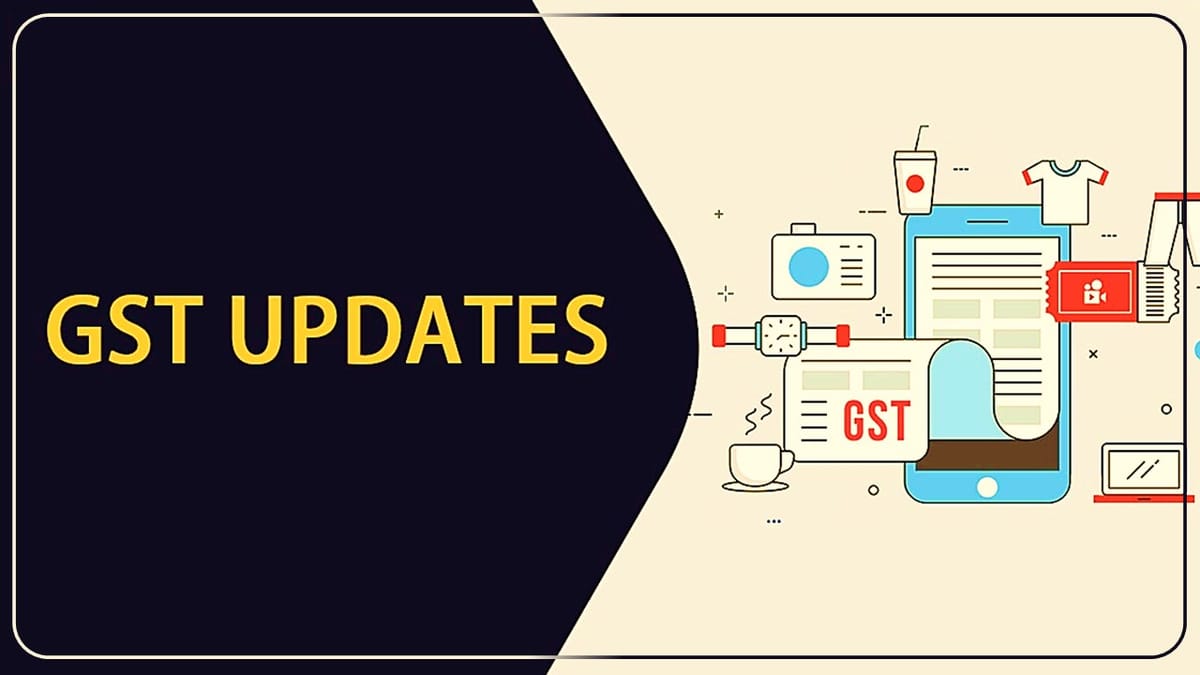 GST Updates for month of October 2023