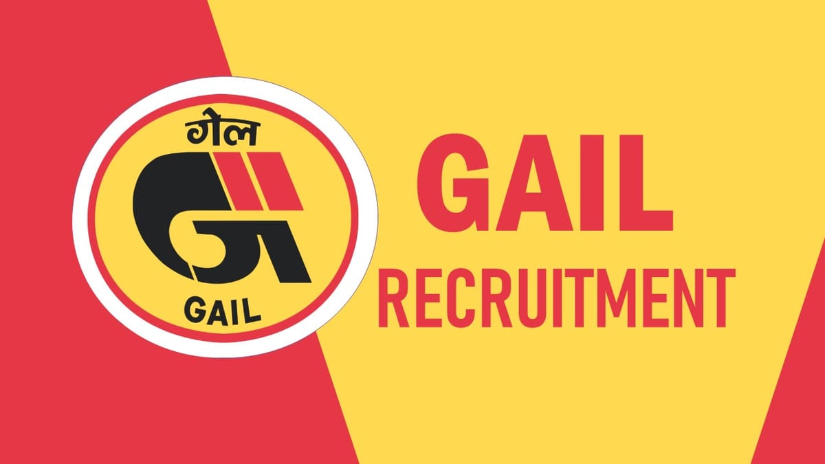 GAIL Recruitment 2023: Salary Up to 240000 Per Month, Check Post, Qualification, Vacancies, Age Limit and Other Details