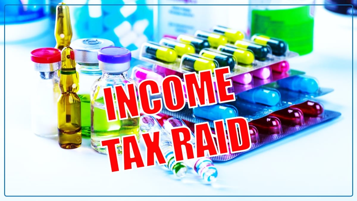 Income Tax raids at premises and offices of Pharma Company’s Top Officials in Telangana