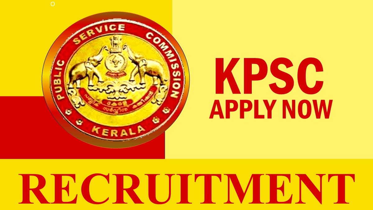 KPSC Recruitment 2023: Notification Out for 30+ Vacancies, Check Post, Qualification, Age, Selection Process and How to Apply