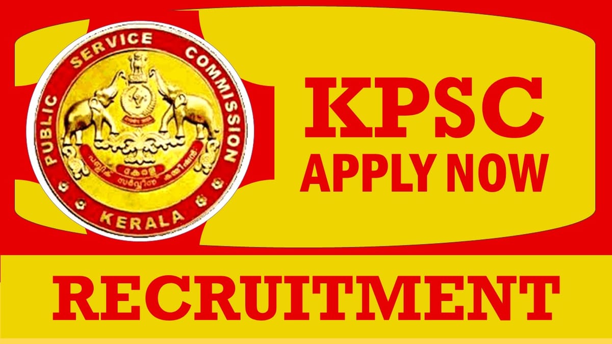 KPSC Recruitment 2023: Check Post, Vacancies, Age Limit, Selection Process and How to Apply