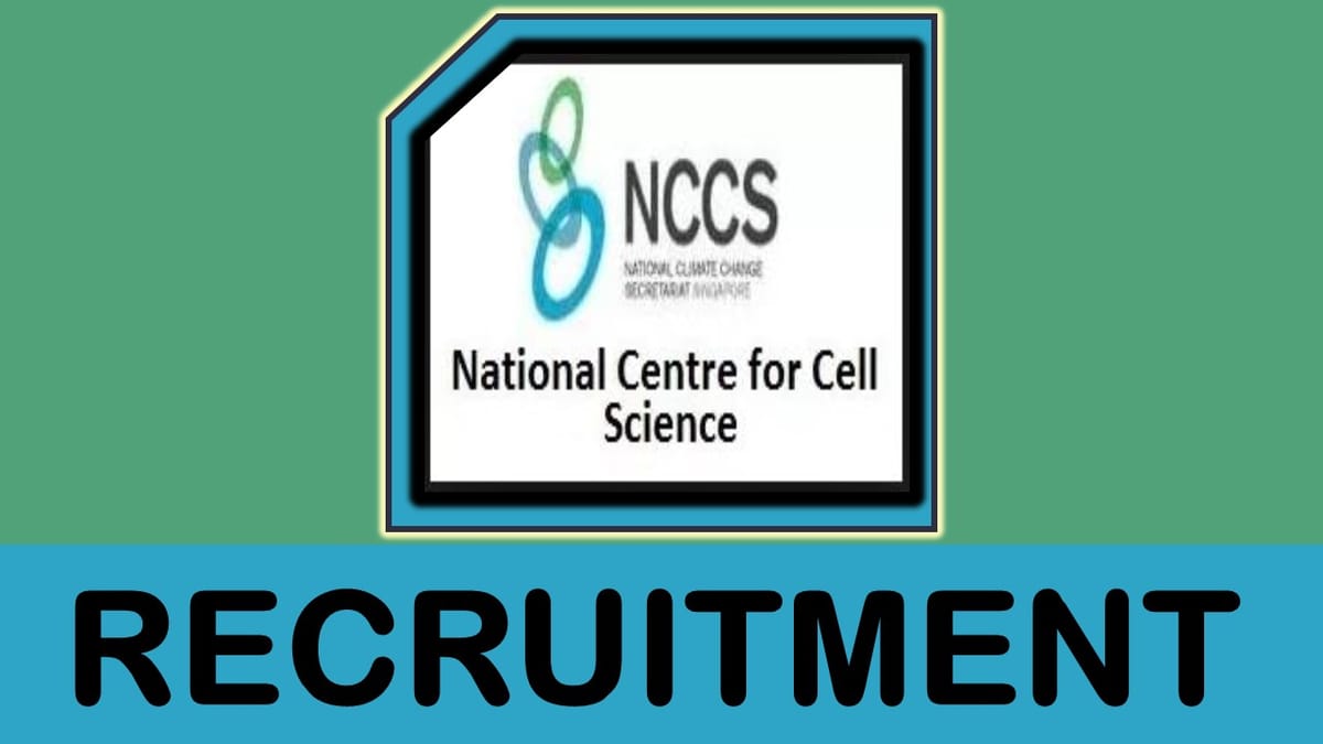 NCCS Recruitment 2023: Check Post, Eligibility, Age, Selection Process and How to Apply