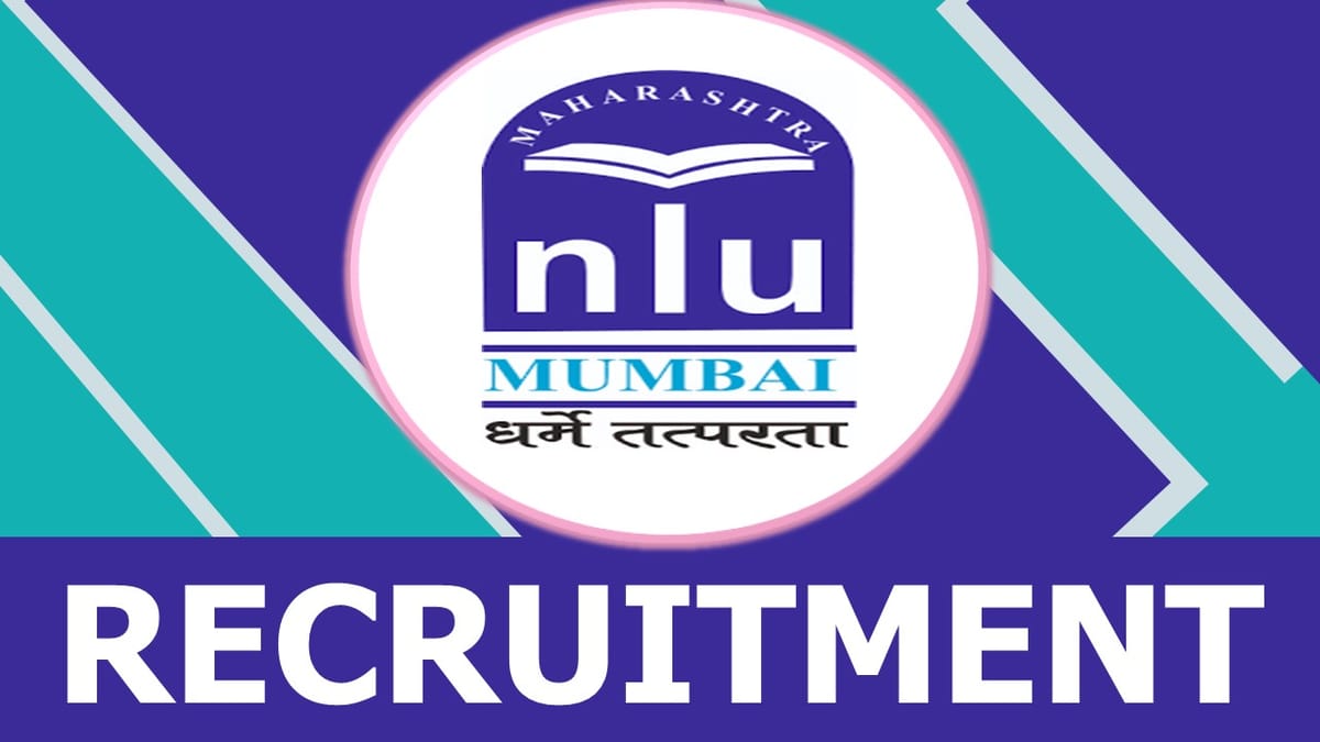 MNLU Recruitment 2023: Monthly Salary up to Rs.50000, Check Posts, Qualification, and Process to Apply