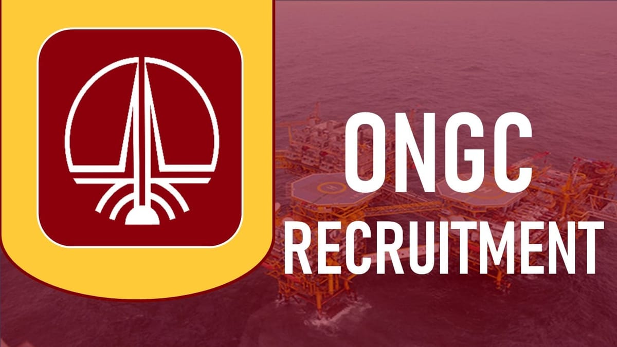 ONGC Recruitment 2023: Check Posts, Qualification, Salary and How to Apply