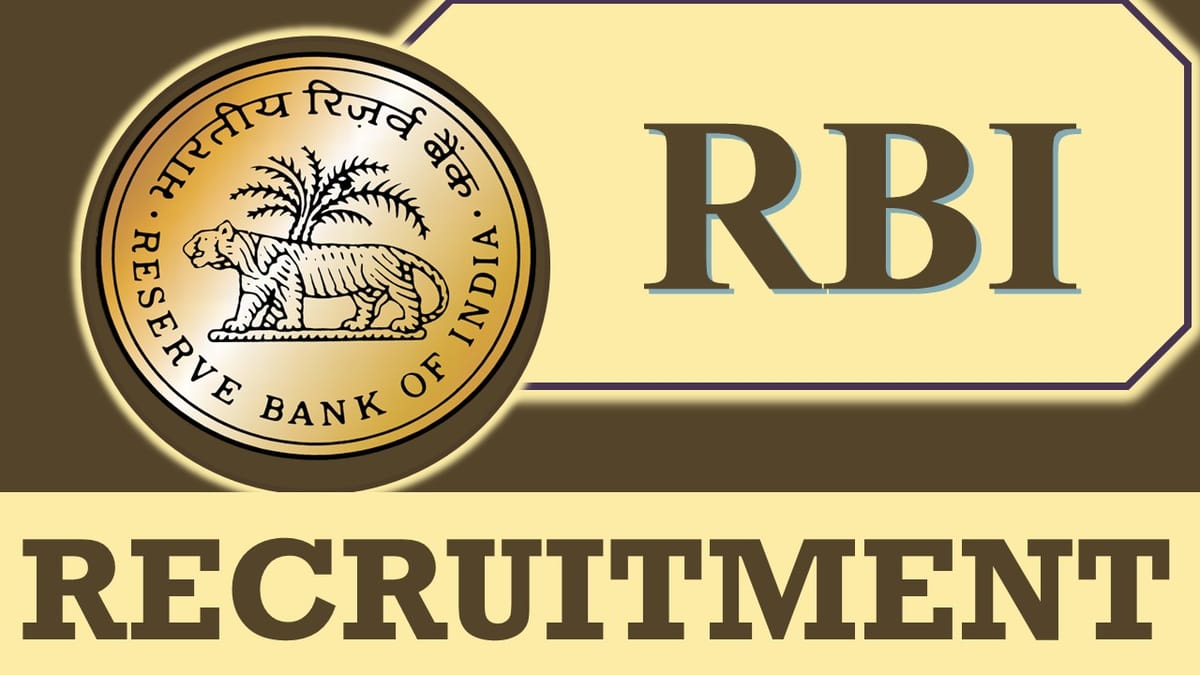 RBI Recruitment 2023: New Opportunity Out, Check Post, Qualification, Salary and Other Important Details