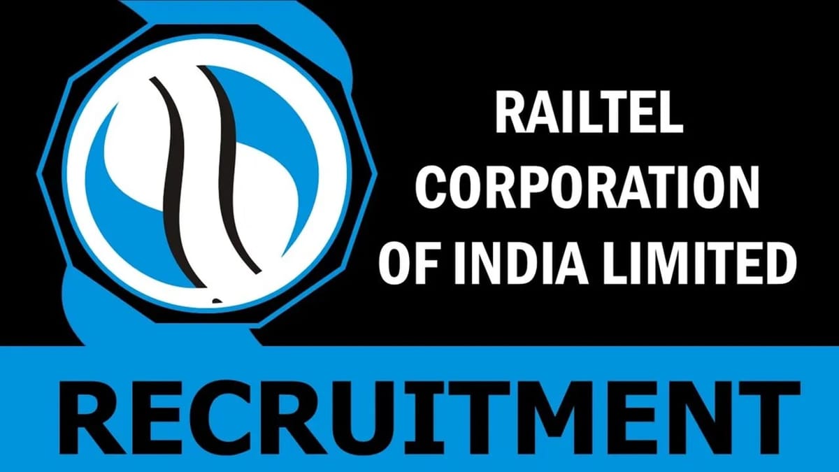 Railtel Recruitment 2023: Check Post, Age, Qualifications, Salary, Selection Process and How to Apply