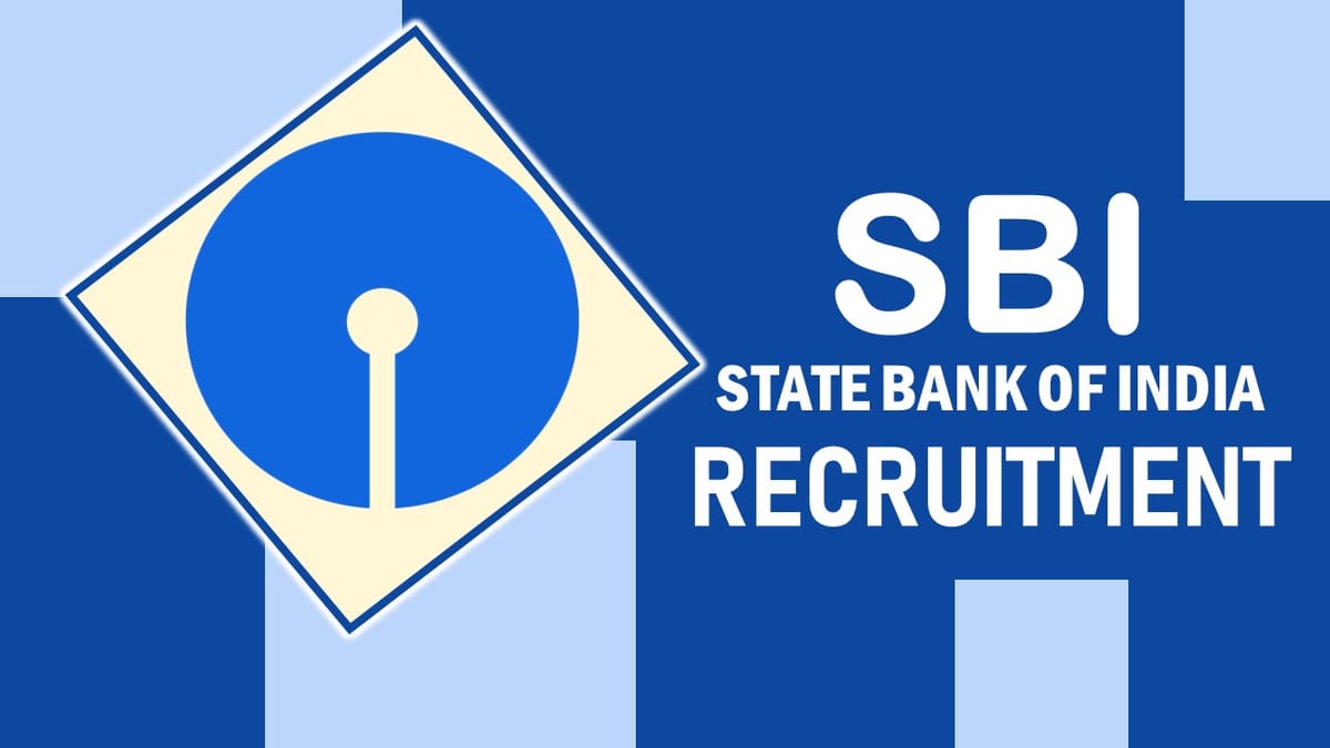 SBI Recruitment 2023: Notification Out for 40 Vacancies, Check Post, Qualification, Pay Scale and Other Vital Details