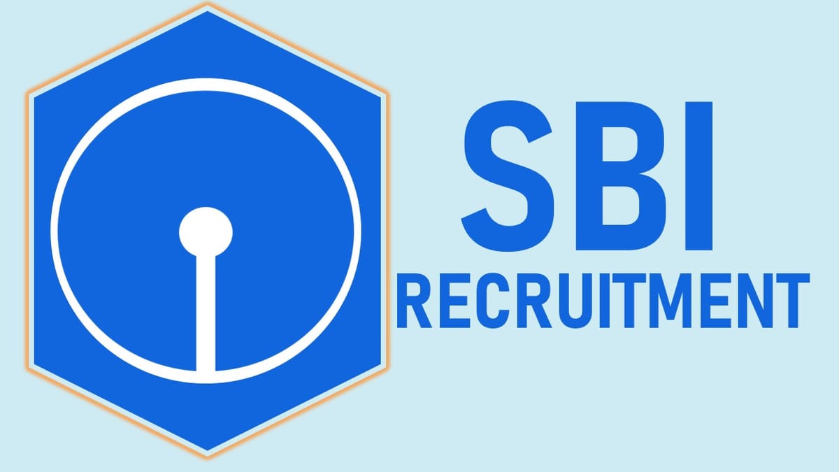 SBI Recruitment 2023: New Notification Out, Check Vacancy, Post, Experience, Salary and Application Procedure