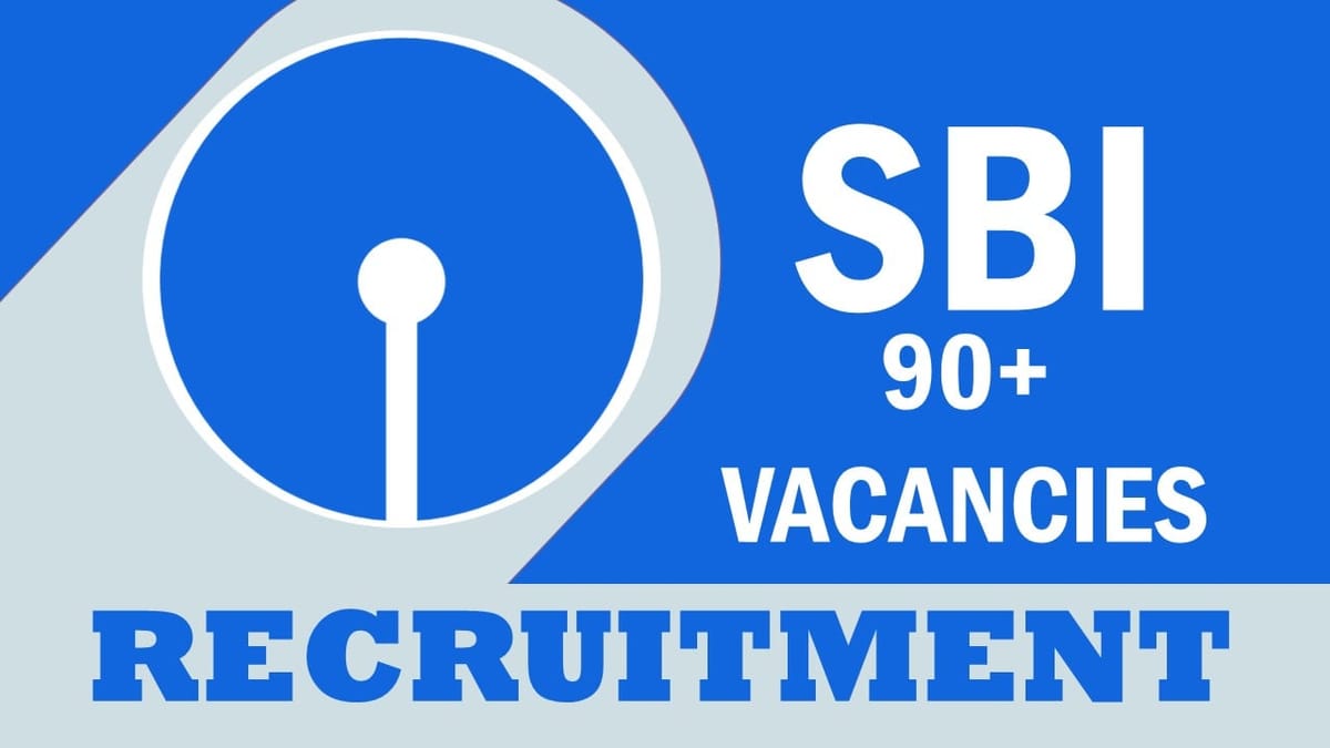 SBI Recruitment 2023: Monthly Salary Up to 45000, Check Vacancies, Post, Age, Qualification and Process to Apply