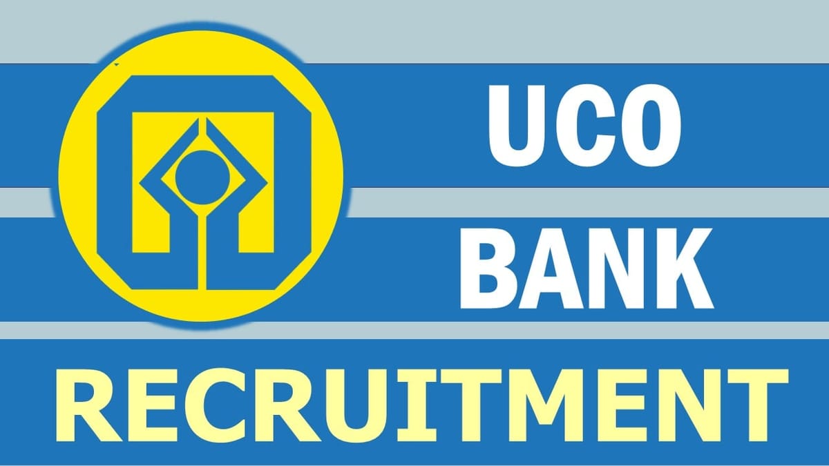 UCO Bank Recruitment 2023: Check Post, Qualification, Age Limit and How to Apply